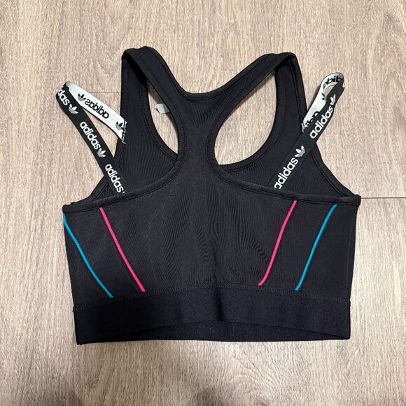 Adidas Originals Black Sports Bra - Picture 3 of 3